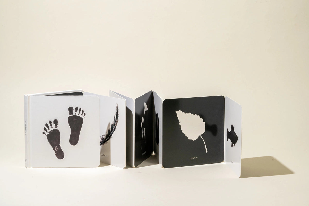 Tummy Time High - Contrast Book Set - Paige Tate & Co. Book sold by Rosebud & Jo