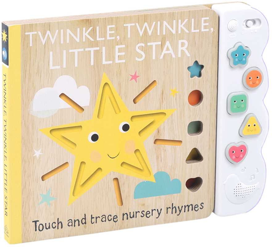 Twinkle, Twinkle Little Star Touch - and - Trace - Simon & Schuster Book sold by Rosebud & Jo