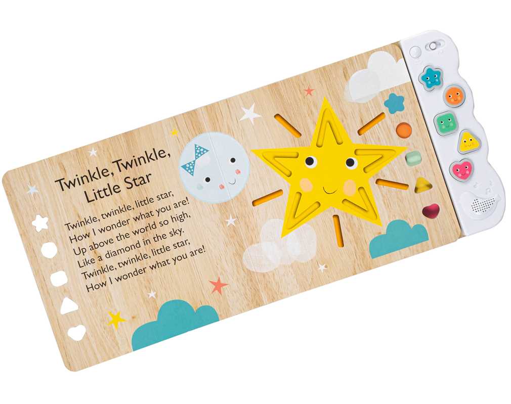 Twinkle, Twinkle Little Star Touch - and - Trace - Simon & Schuster Book sold by Rosebud & Jo