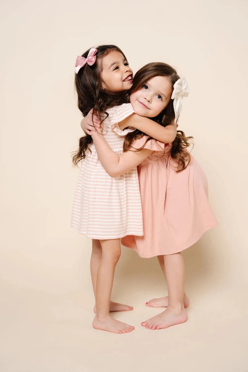 Twirl Dress - Audrey Ribbed - Lou Lou & Company Dresses sold by Rosebud & Jo