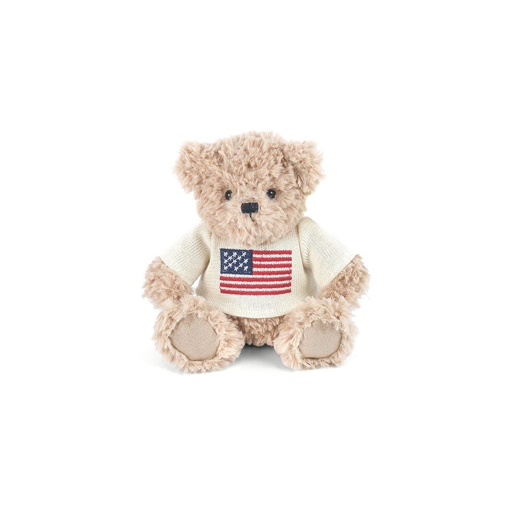 USA American Teddy Bear - Small - MON AMI Stuffed Animals sold by Rosebud & Jo
