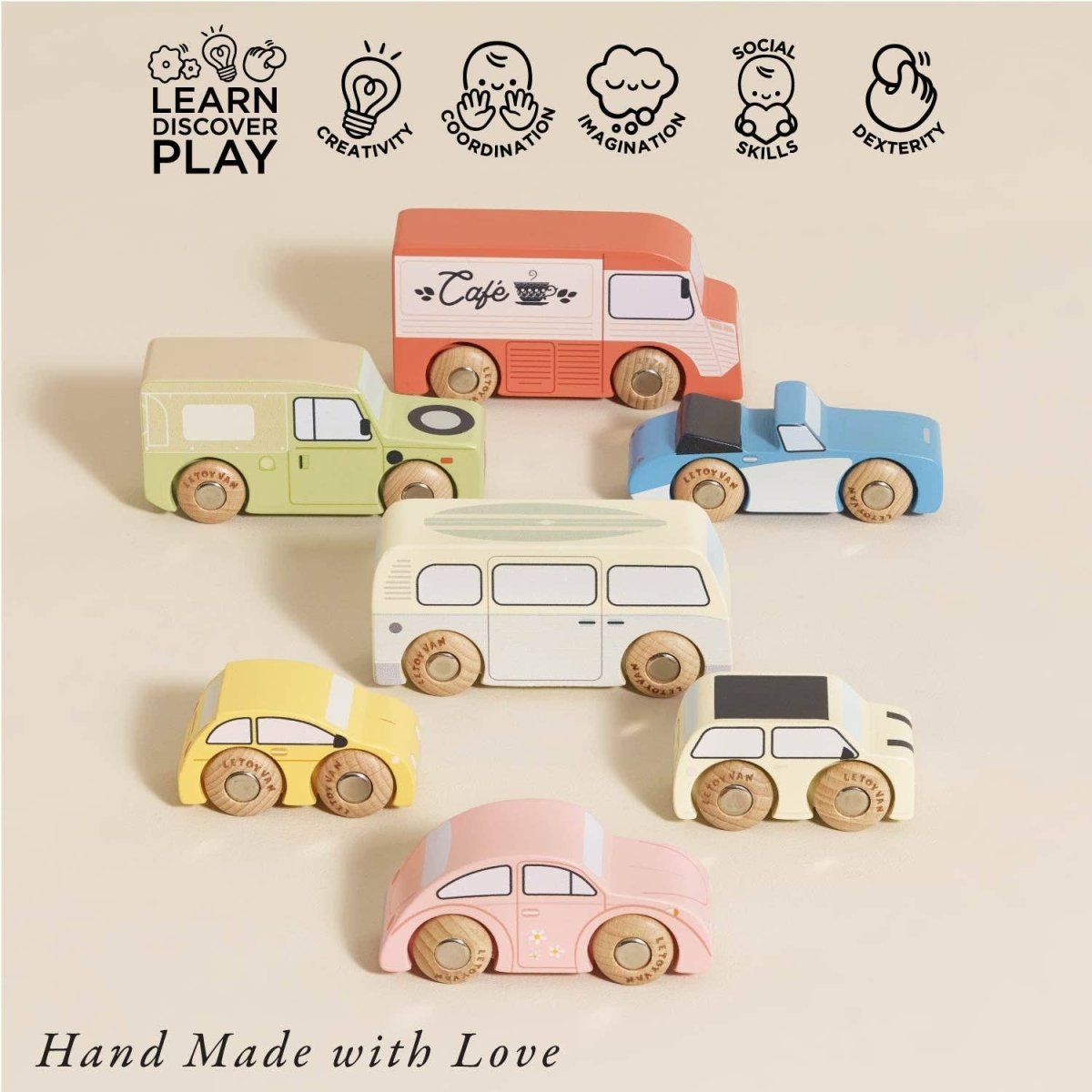 Vintage Toy Cars - Le Toy Van, Inc. Toys sold by Rosebud & Jo