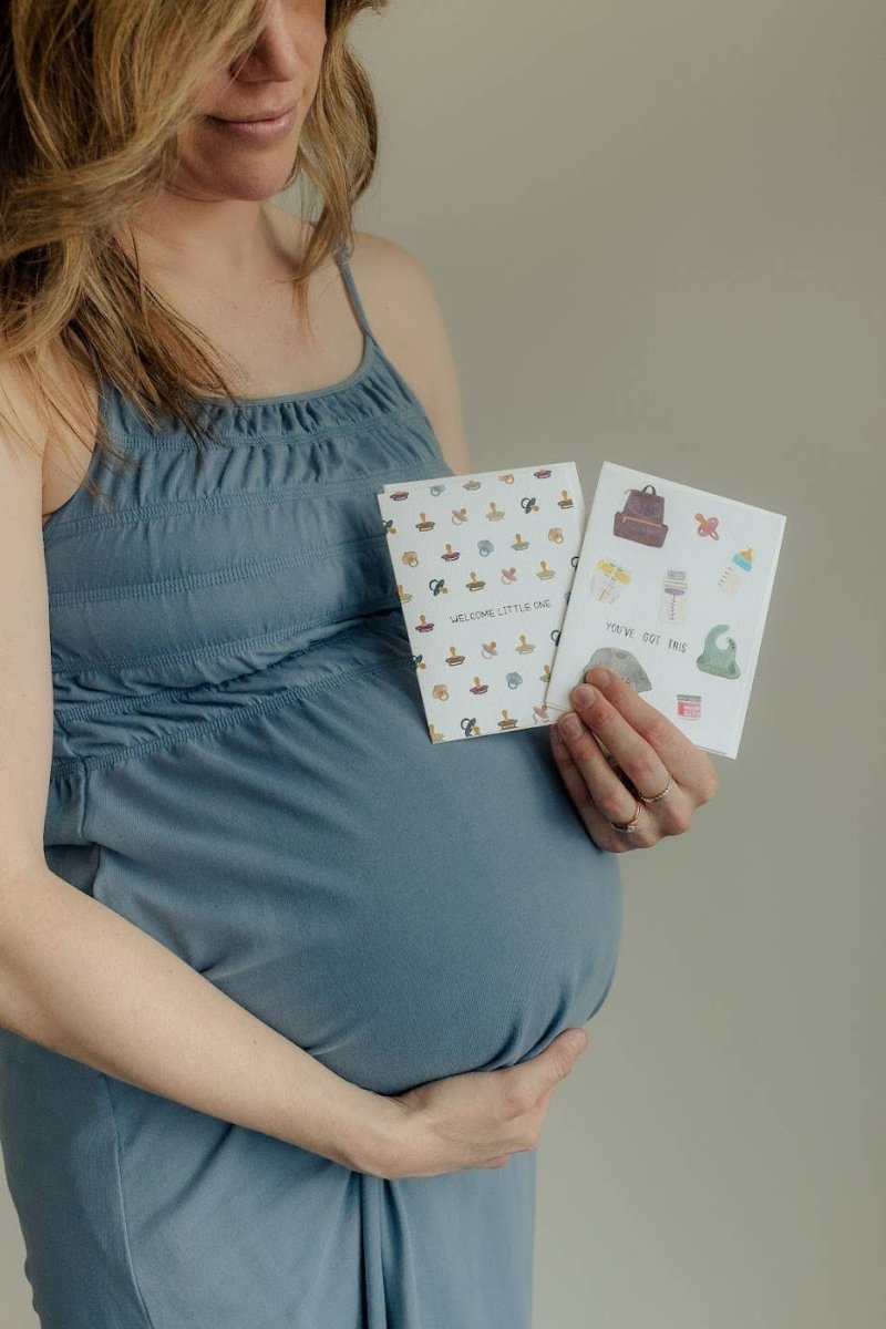 Welcome Little One Gender Neutral Card - Saint & Company Card sold by Rosebud & Jo