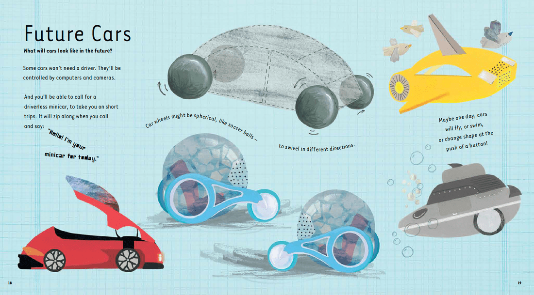 Wheels! All About Transport - EDC Publishing Book sold by Rosebud & Jo