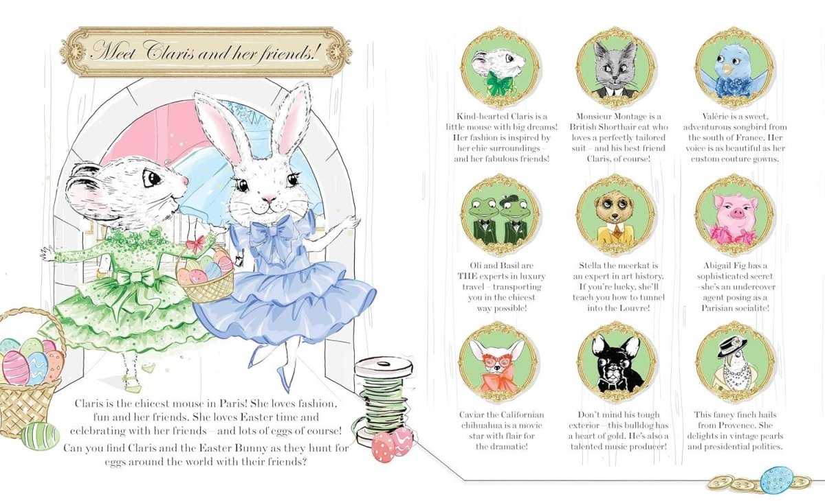 Where is Claris at Easter! - Chronicle Books Books sold by Rosebud & Jo