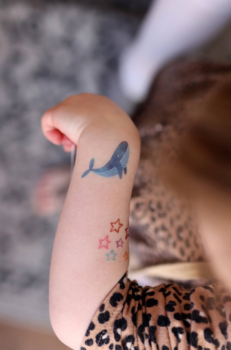 Wild Sea Temporary Tattoos - Saint Tattoos Toy sold by Rosebud & Jo