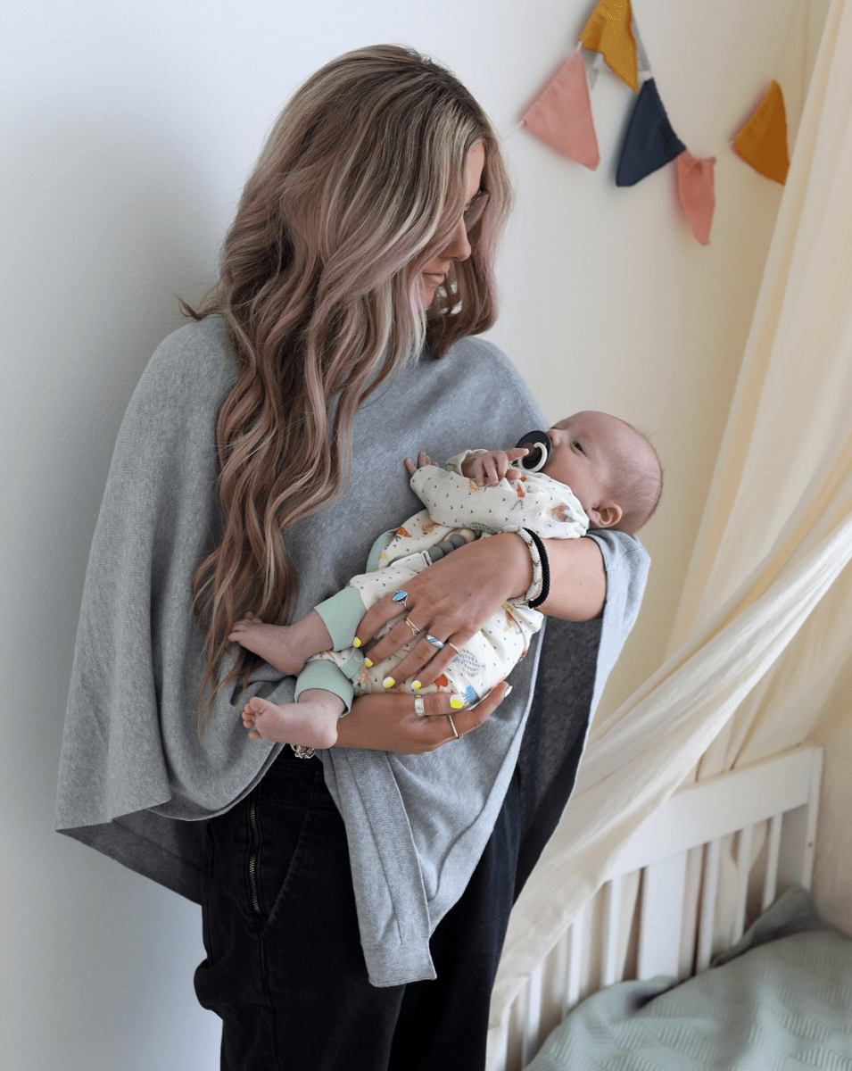 Women’s Eco - Chic Poncho Sweater Knit Pullover - Viverano Women's Clothing sold by Rosebud & Jo