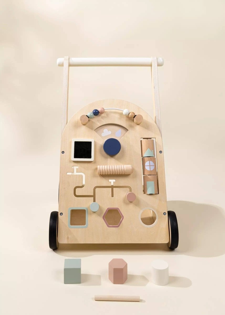Wooden Activity Walker - Coco Village Toys sold by Rosebud & Jo