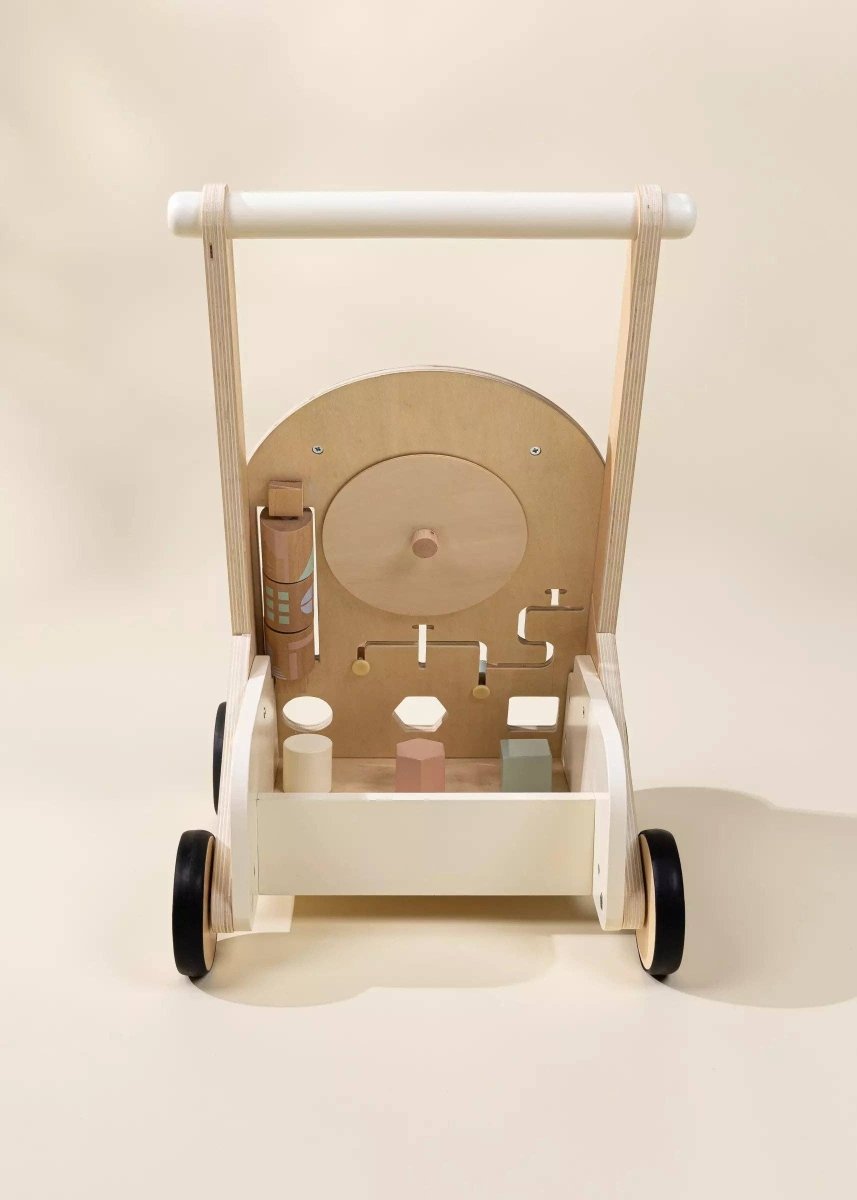 Wooden Activity Walker - Coco Village Toys sold by Rosebud & Jo