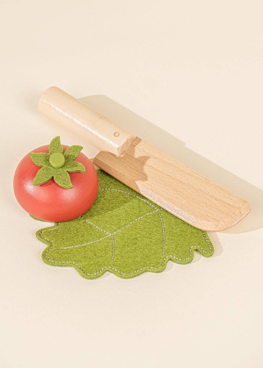 Wooden Vegetables Playset - Coco Village Toys sold by Rosebud & Jo