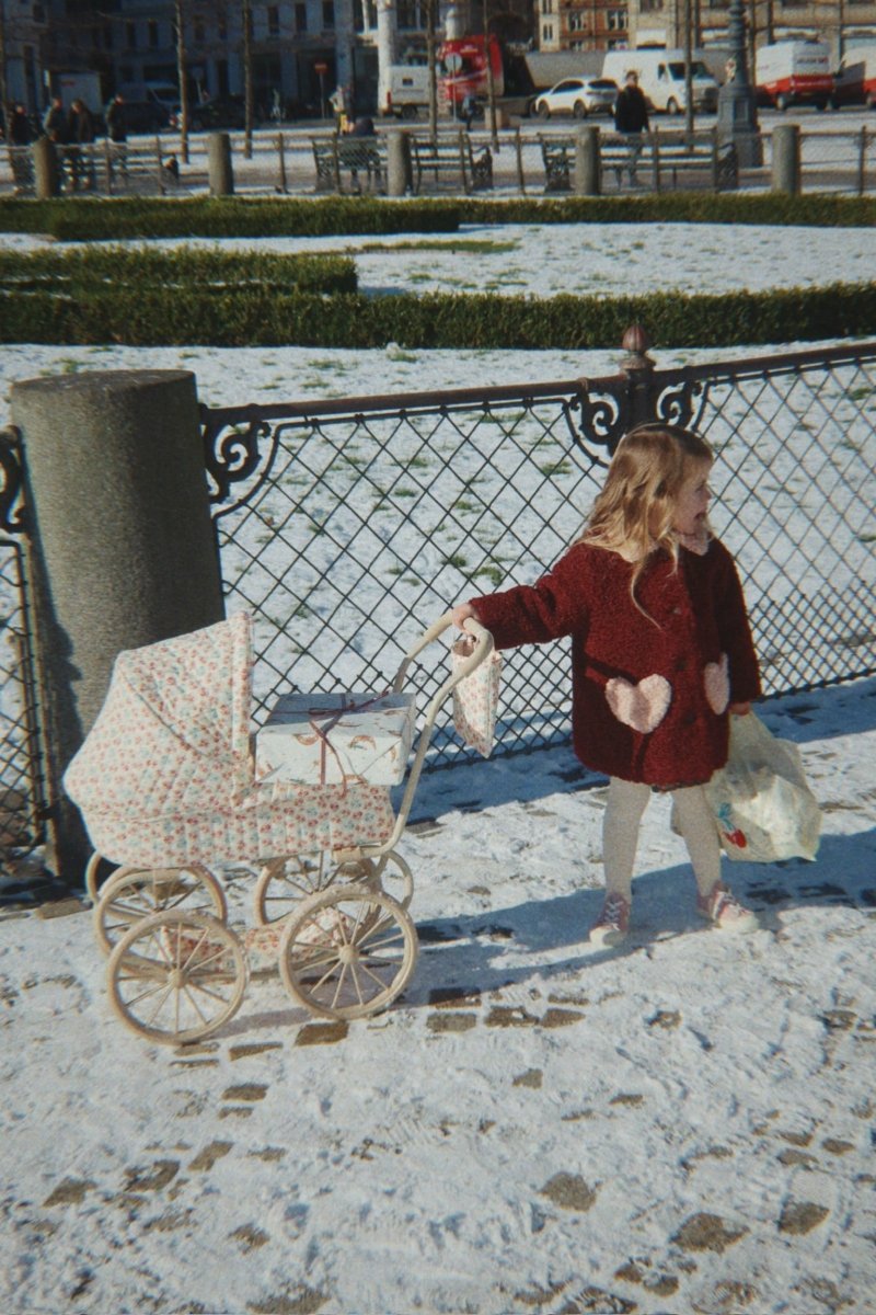 Wool Pointelle Tights - Konges Sløjd A/S Tights sold by Rosebud & Jo