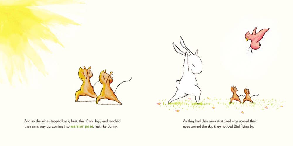 Yoga Bunny Board Book - HarperCollins Books sold by Rosebud & Jo