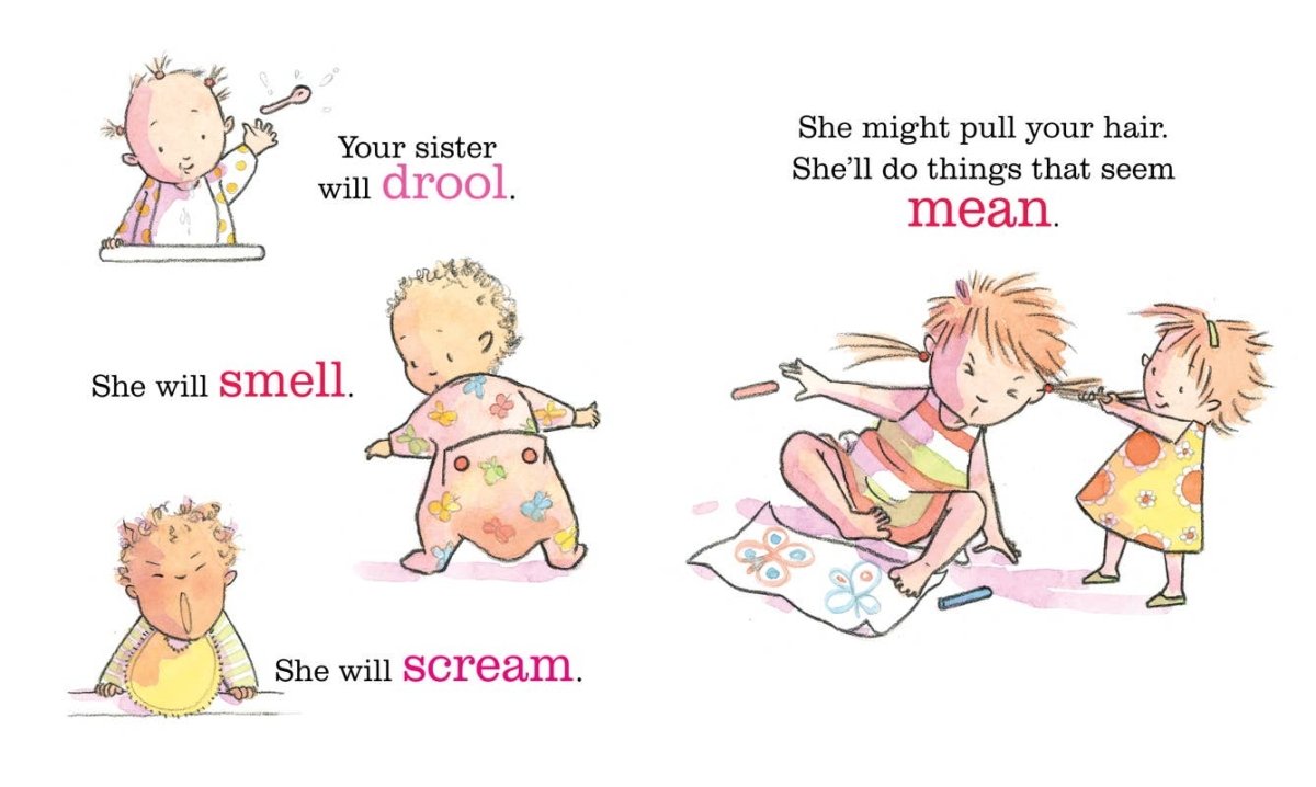 You're Getting a Baby Sister! by Sheila Sweeny Higginson - Simon & Schuster Book sold by Rosebud & Jo