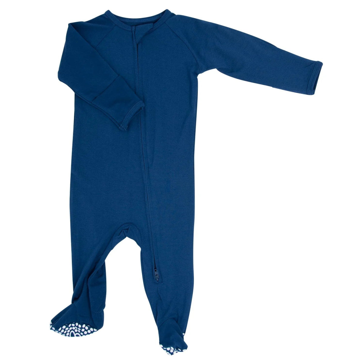 Zipper Footie - Sweet Bamboo sold by Rosebud & Jo