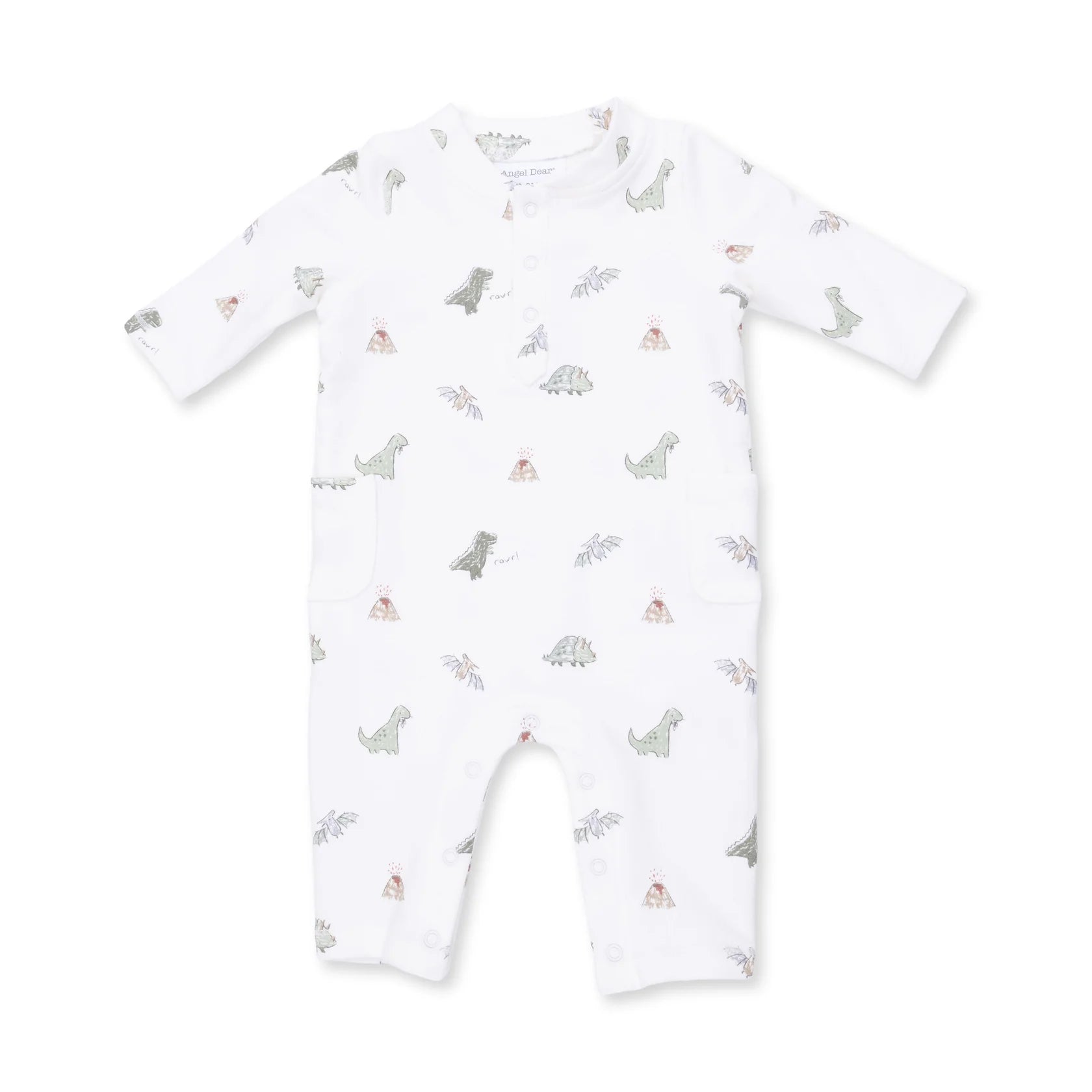 Dinos French Terry - Uni Romper