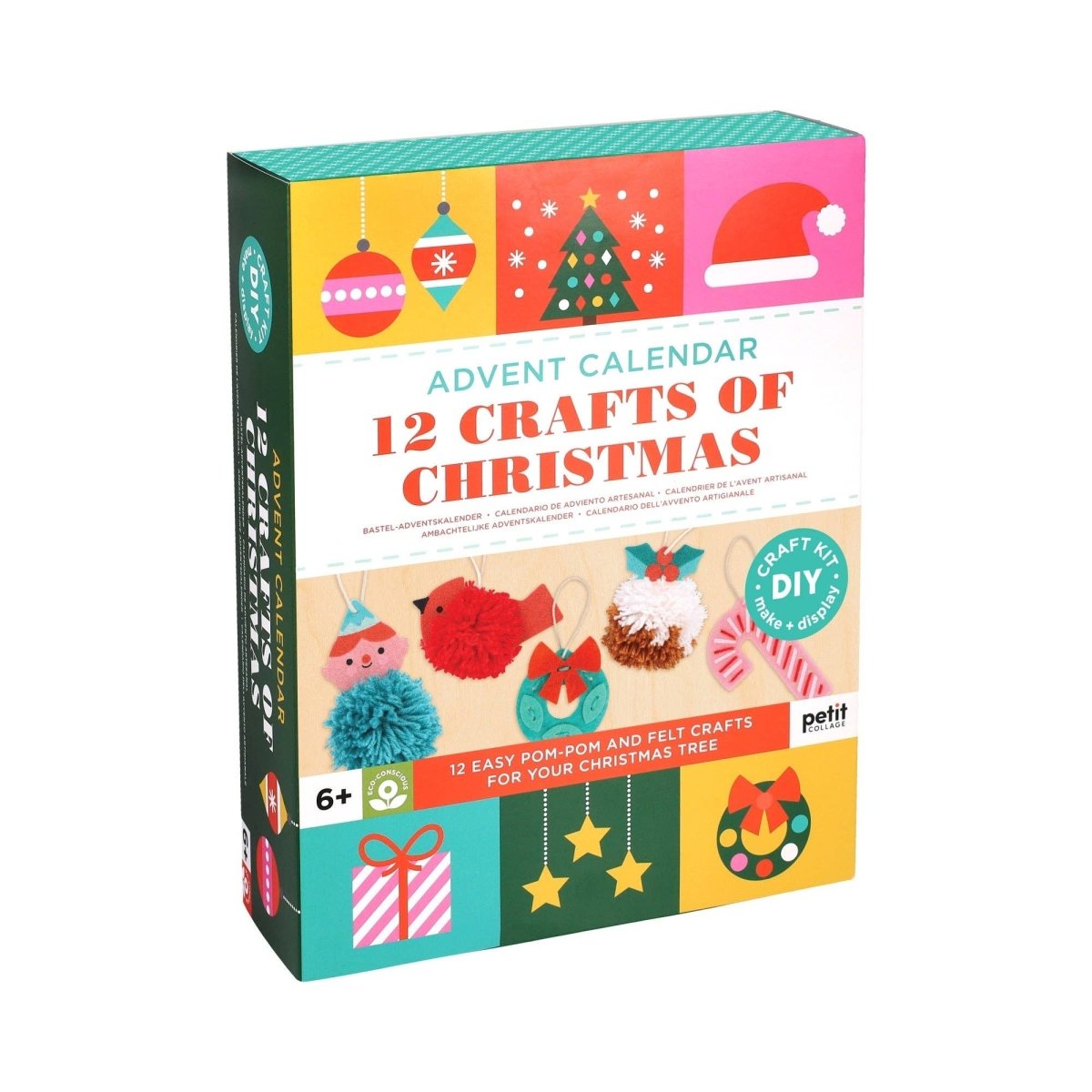 12 Crafts of Christmas Advent Calendar - Chronicle Books Art sold by Rosebud & Jo