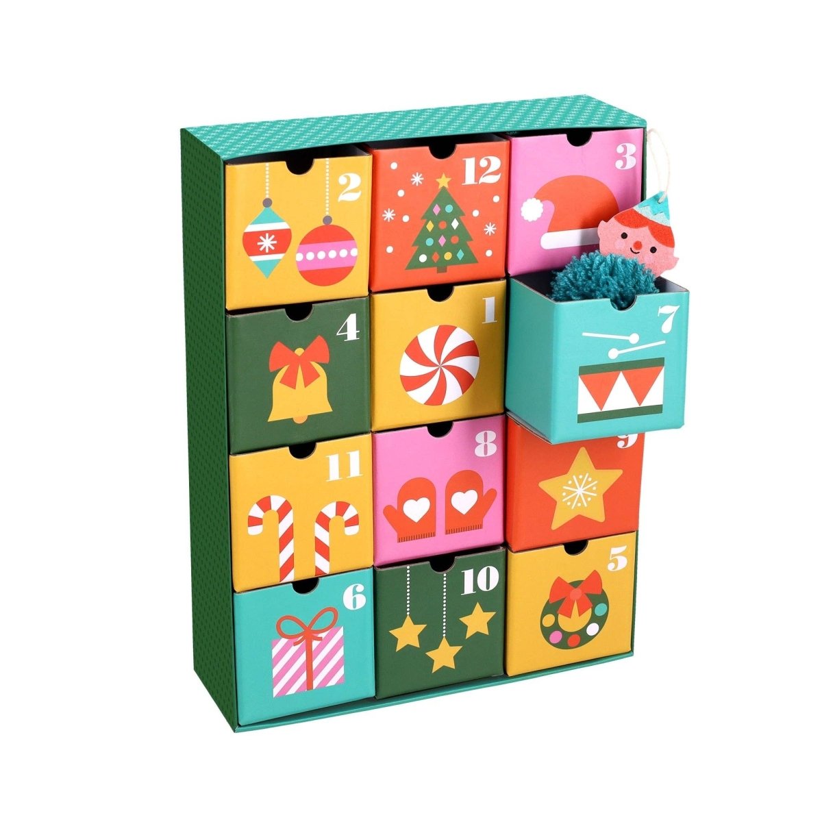 12 Crafts of Christmas Advent Calendar - Chronicle Books Art sold by Rosebud & Jo