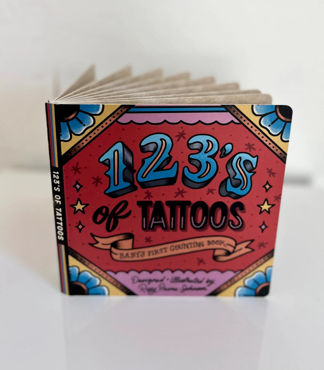 123's of Tattoos: Baby's First Counting Book - Odd Bird Books Books sold by Rosebud & Jo