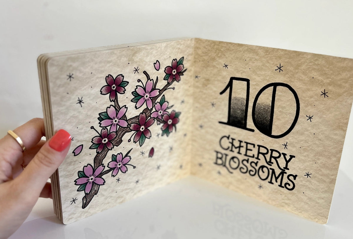 123's of Tattoos: Baby's First Counting Book - Odd Bird Books Books sold by Rosebud & Jo