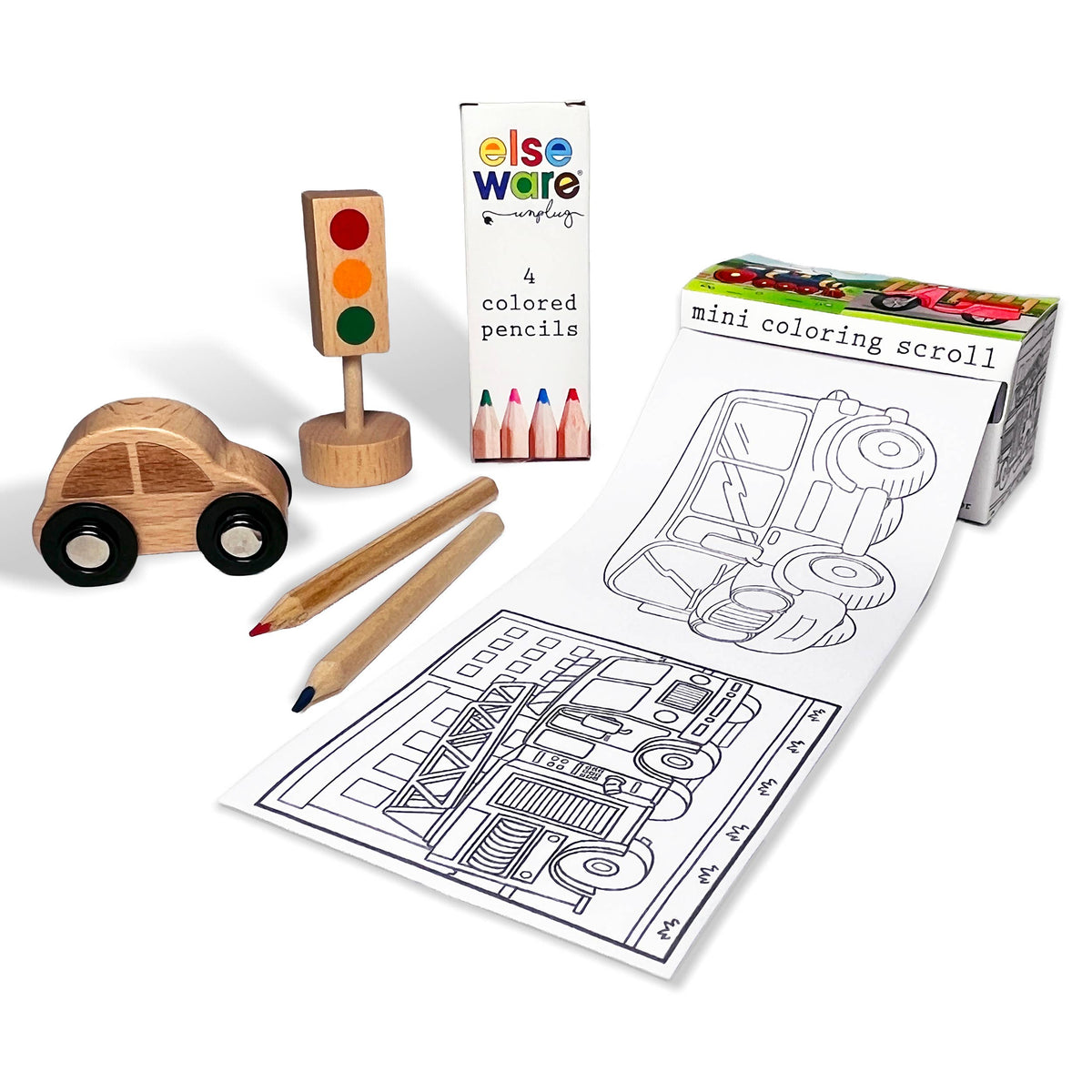 Traveling Tot Kit in Reusable Silicone Bag