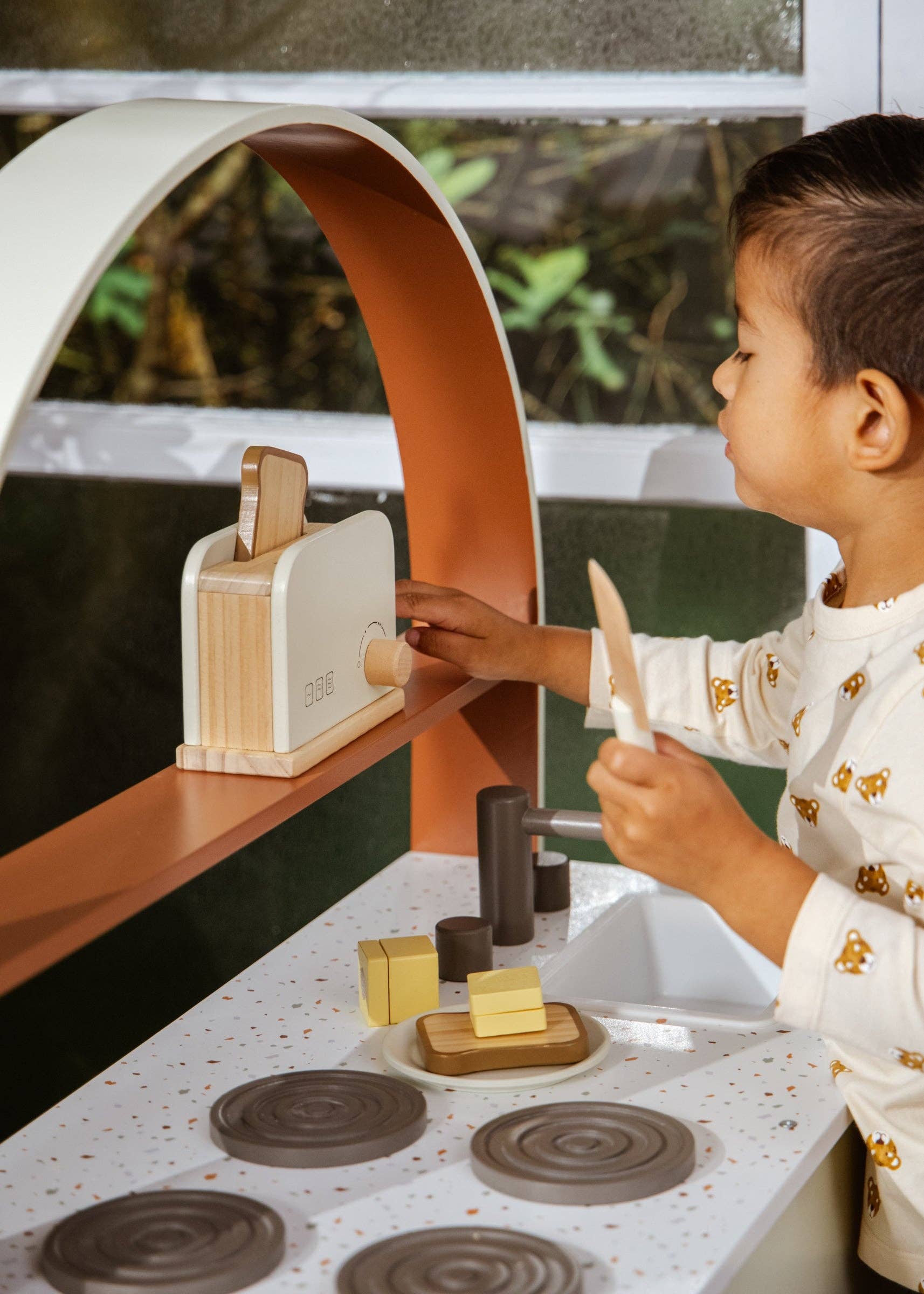 Wooden Toaster Playset