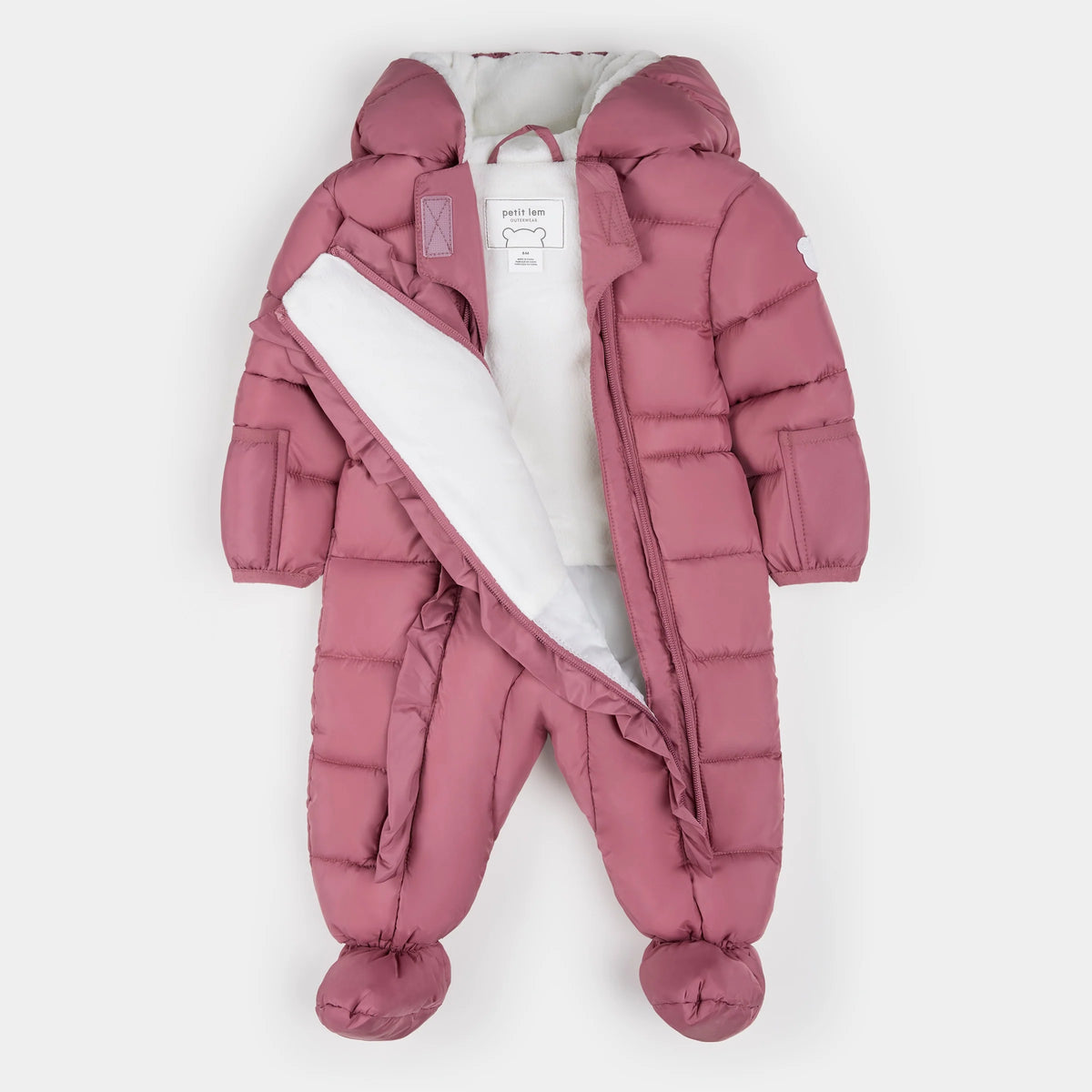 Jazzberry Hooded Baby Pram Snowsuit
