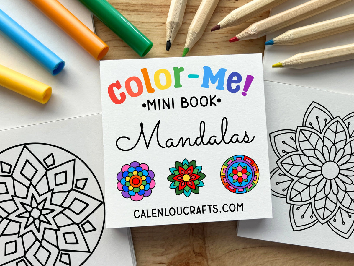 Mandala Mindfulness Mini Coloring Book