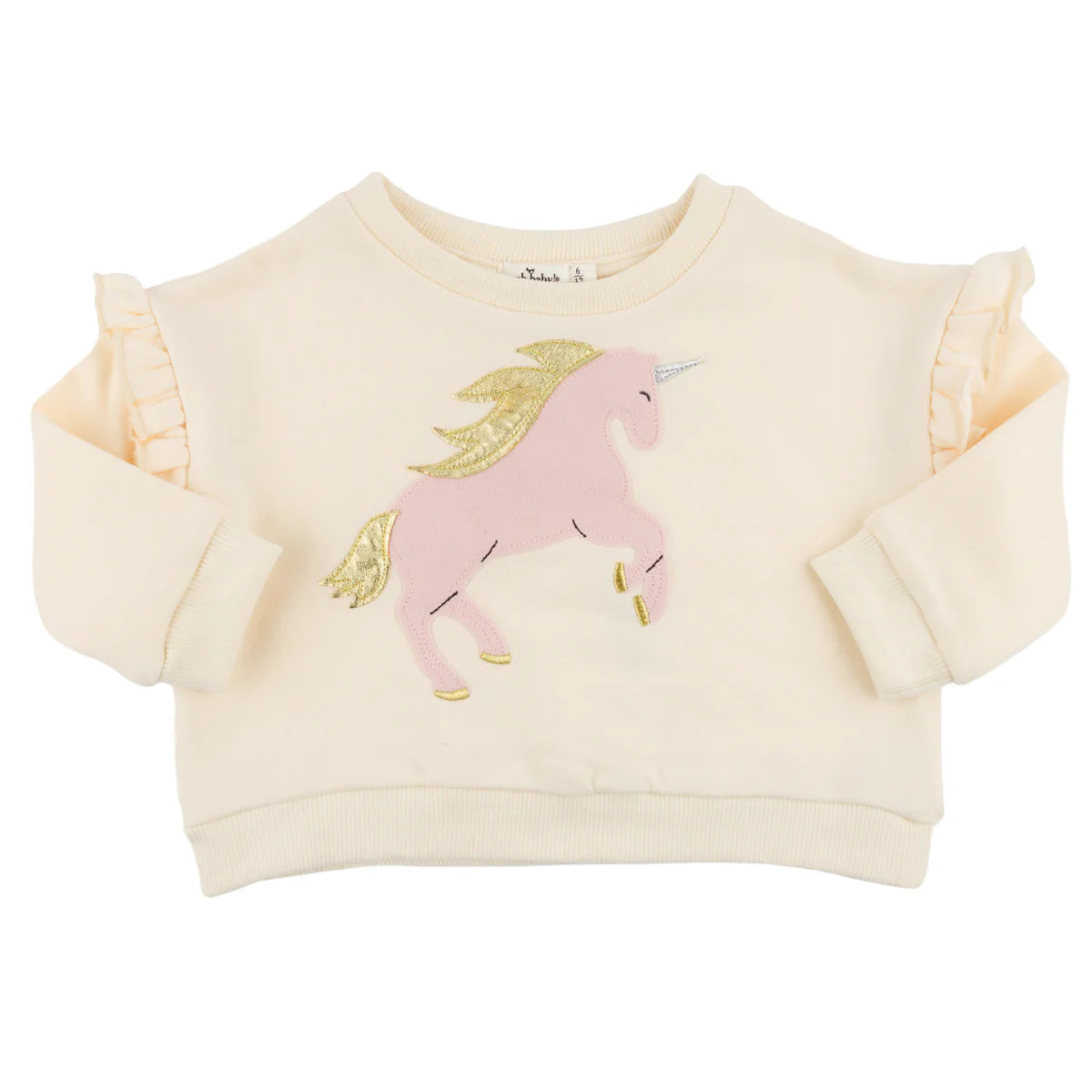 Prancing Unicorn Applique Slouch