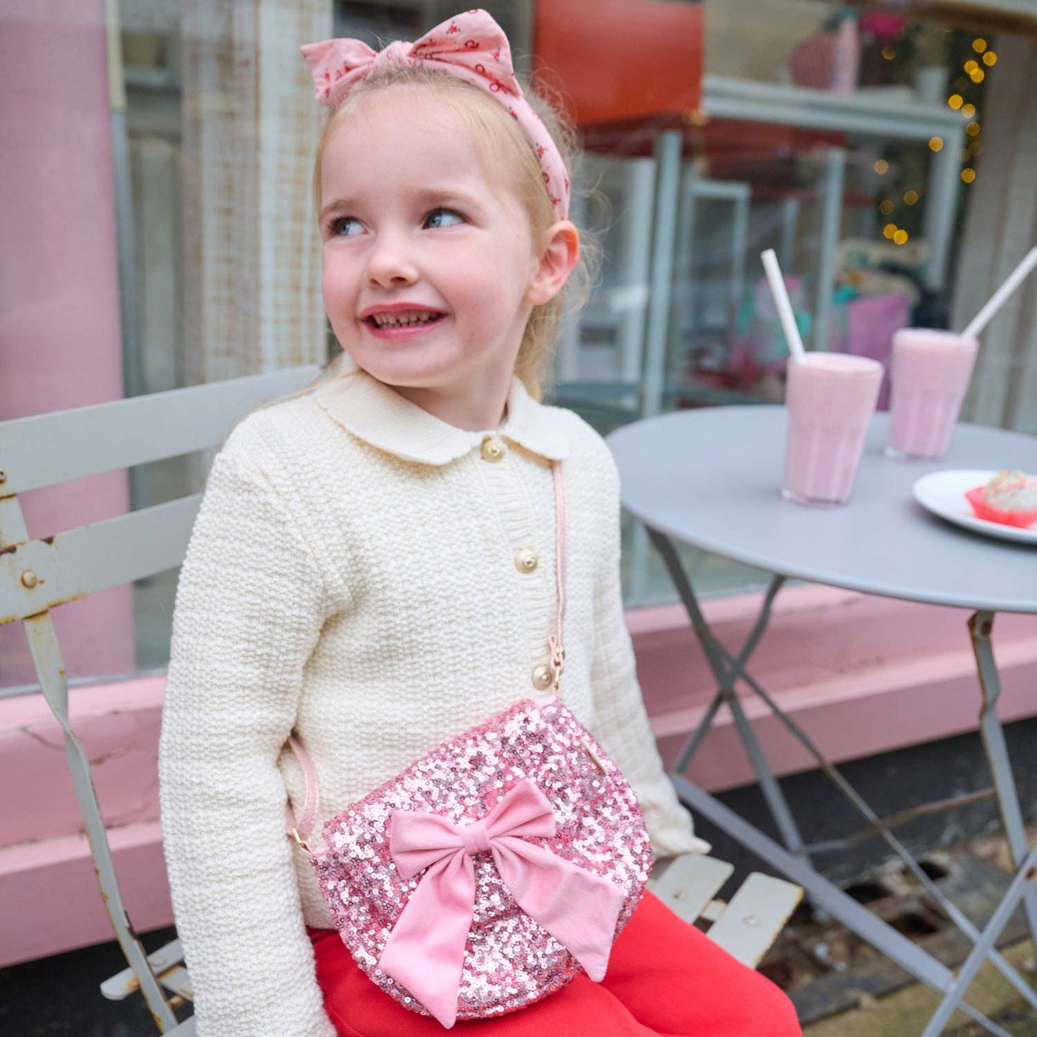 Pretty in Pink Sequin Bag