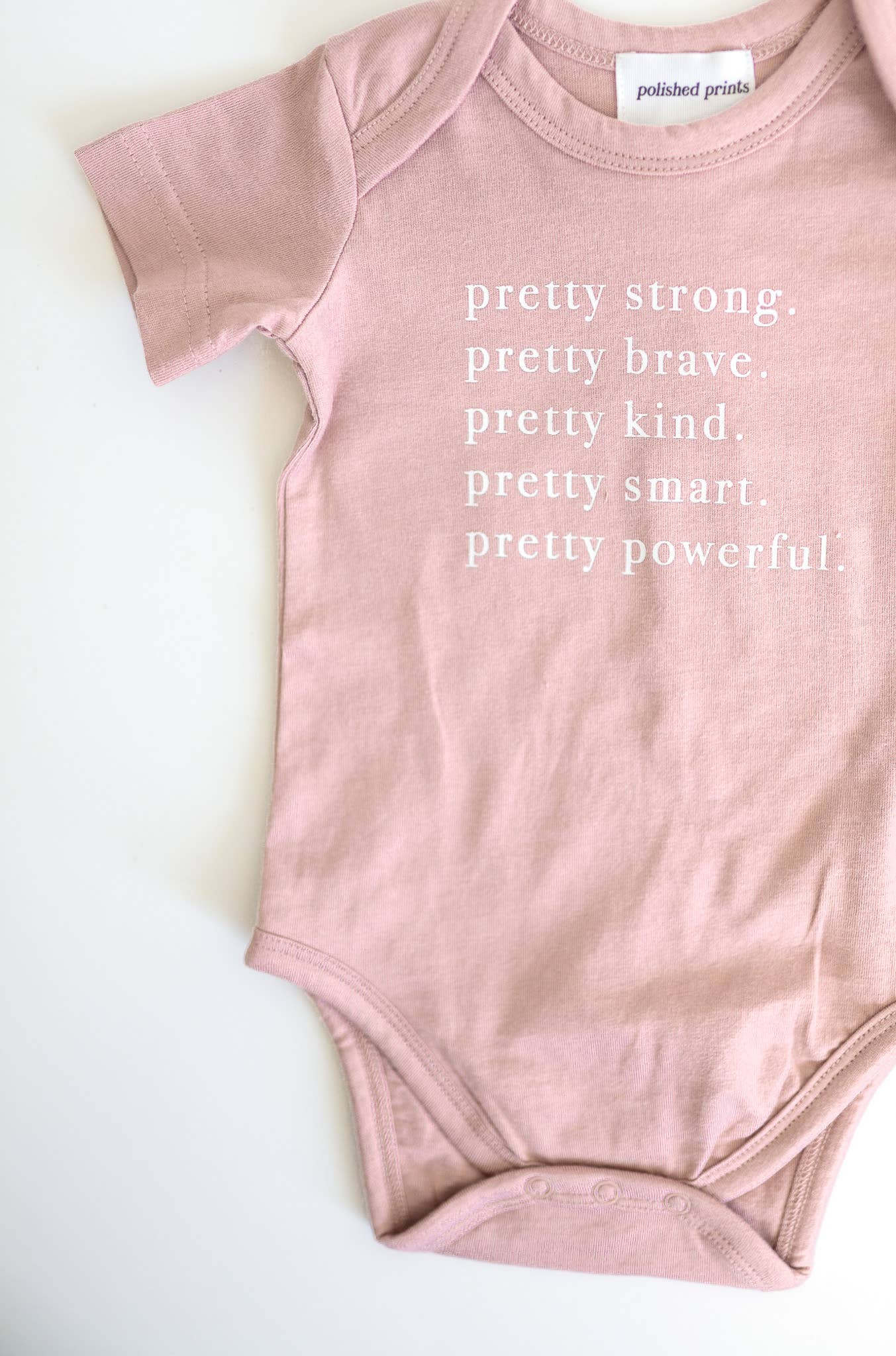 Pretty Brave Baby Onesie