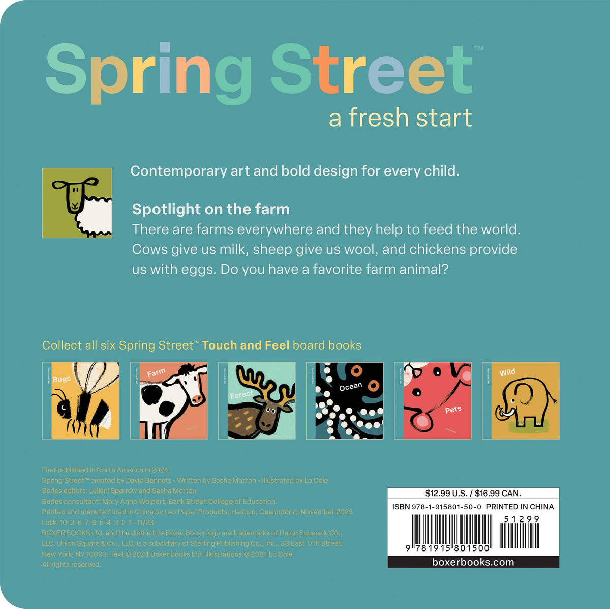 Spring Street Touch and Feel: Farm