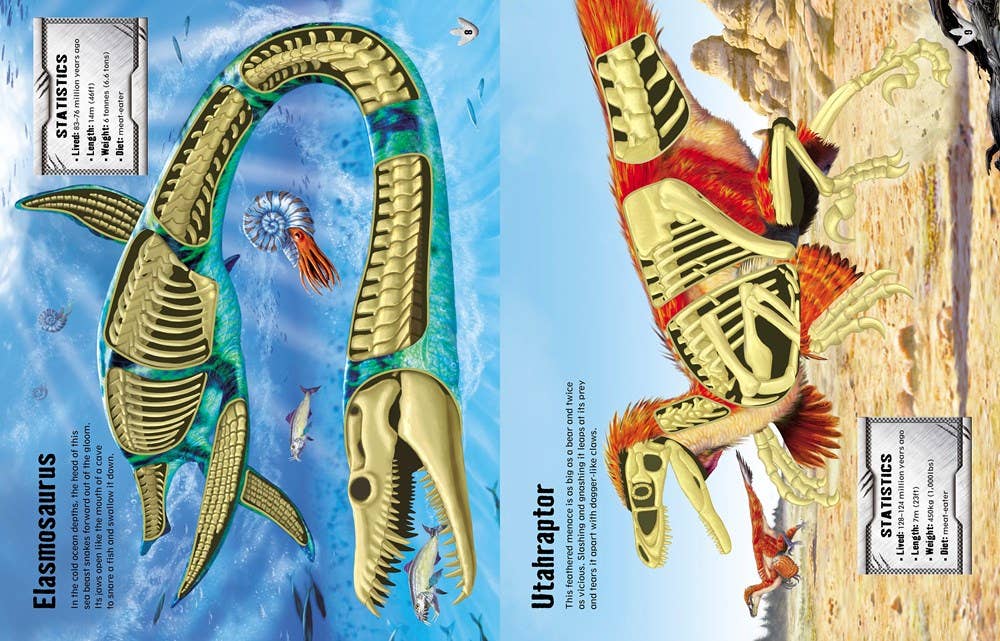 Build Your Own Dinosaurs Sticker Book