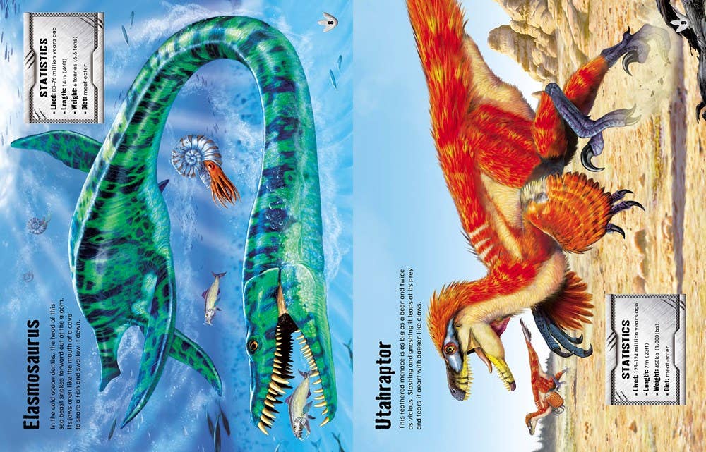 Build Your Own Dinosaurs Sticker Book
