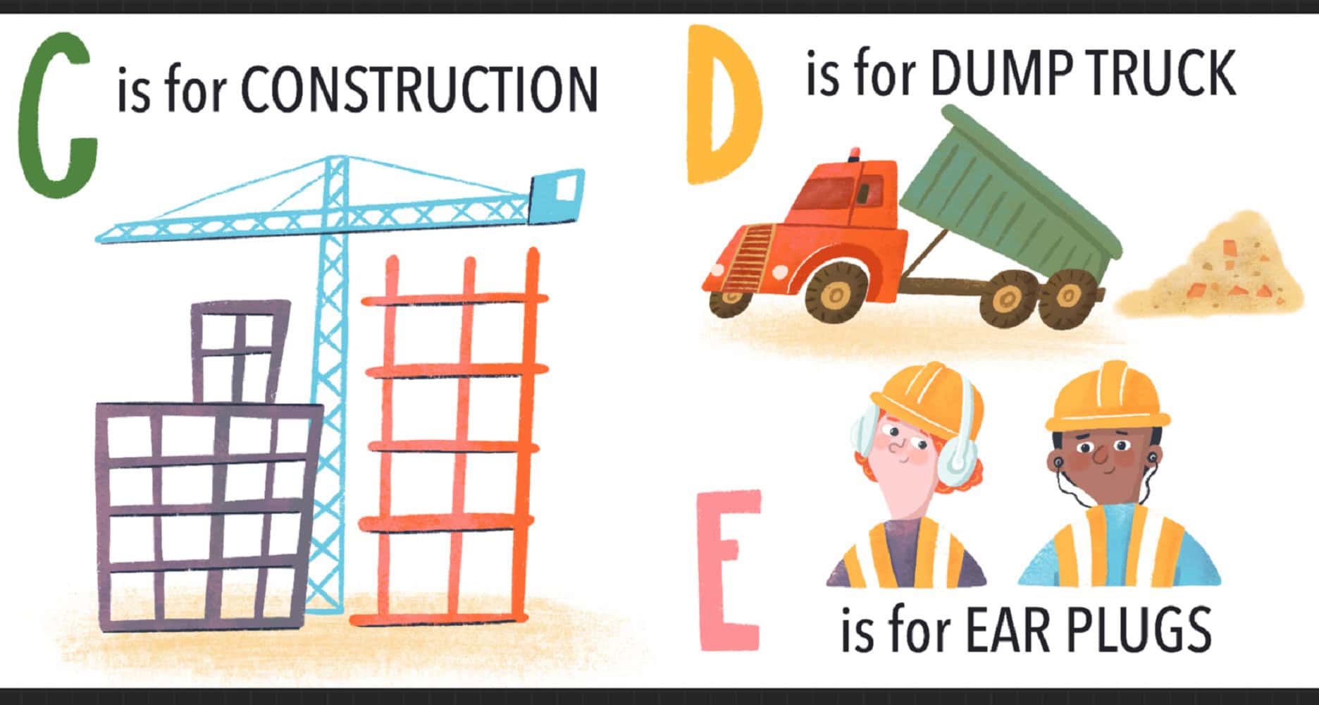 C is for Construction Board Book