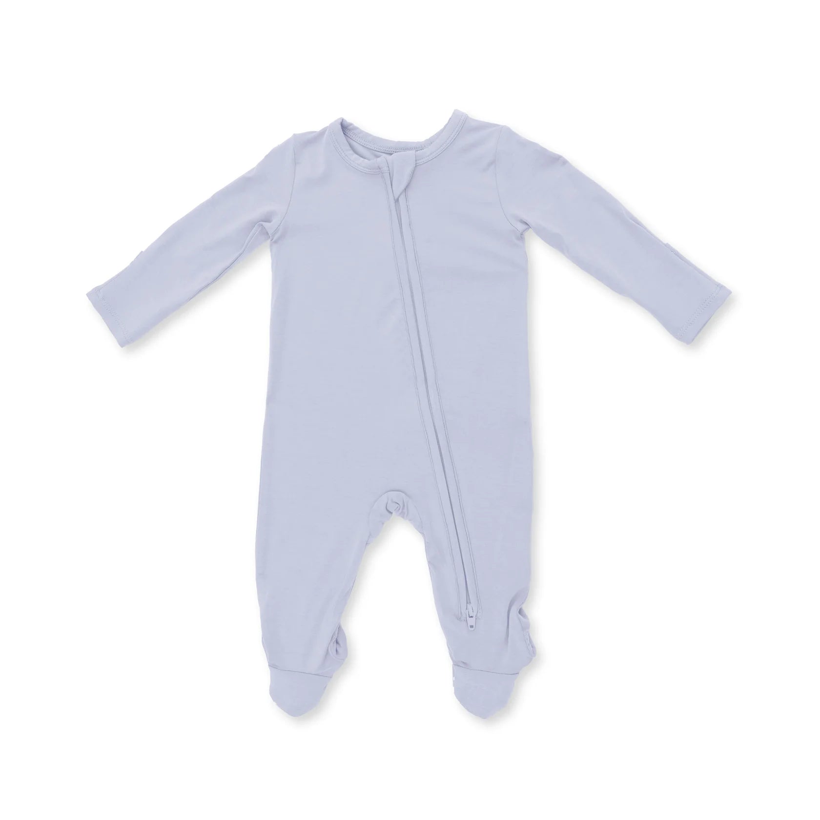 Solid Secret Spaces - 2 Way Zipper Footie