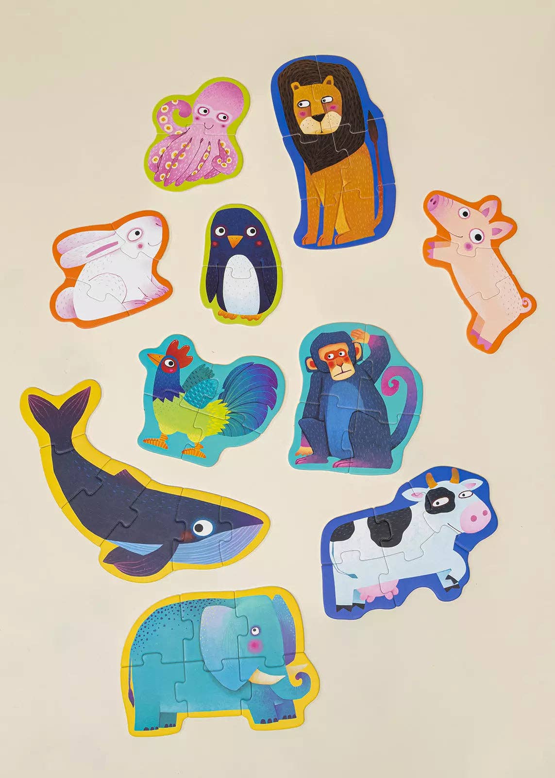 Level Up Puzzles: Level 1 -The Animals