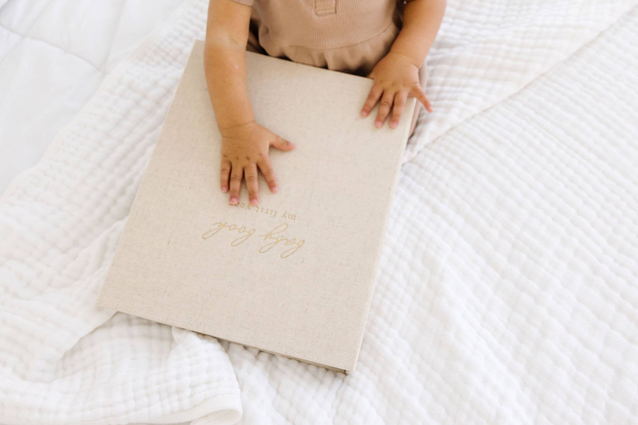 Baby Memory Book + Keepsake Box