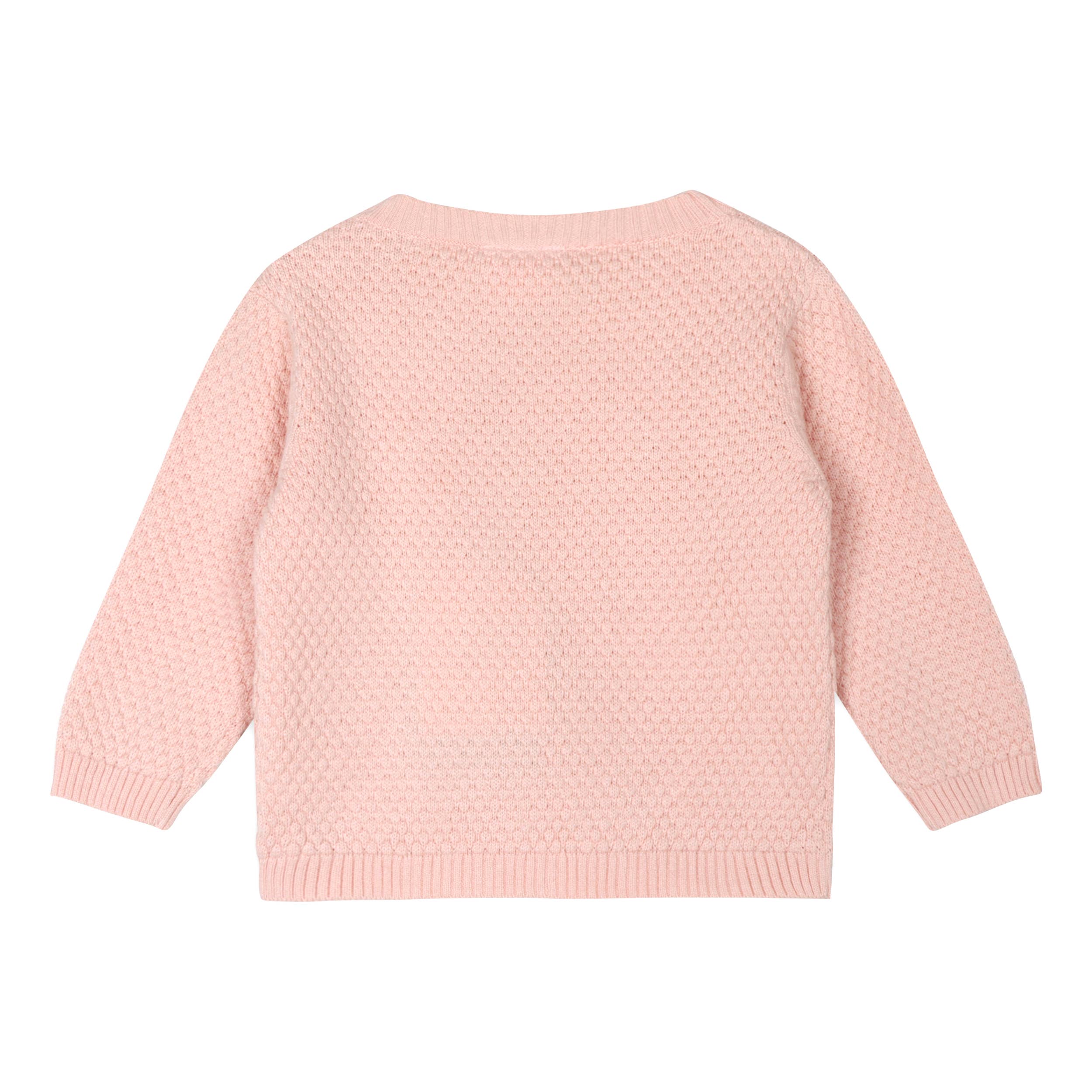 Chloe Bow Sweater Knit Baby Pullover
