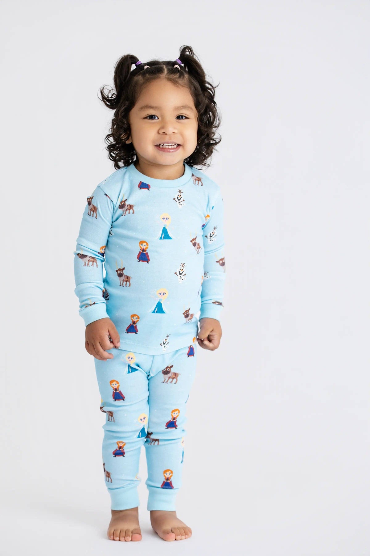 Disney Frozen Characters Two-Piece Pajama Set