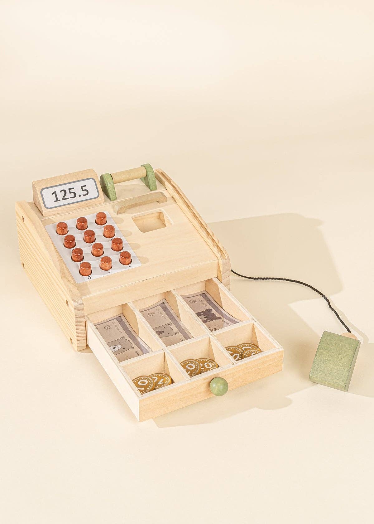 Wooden Cash Register