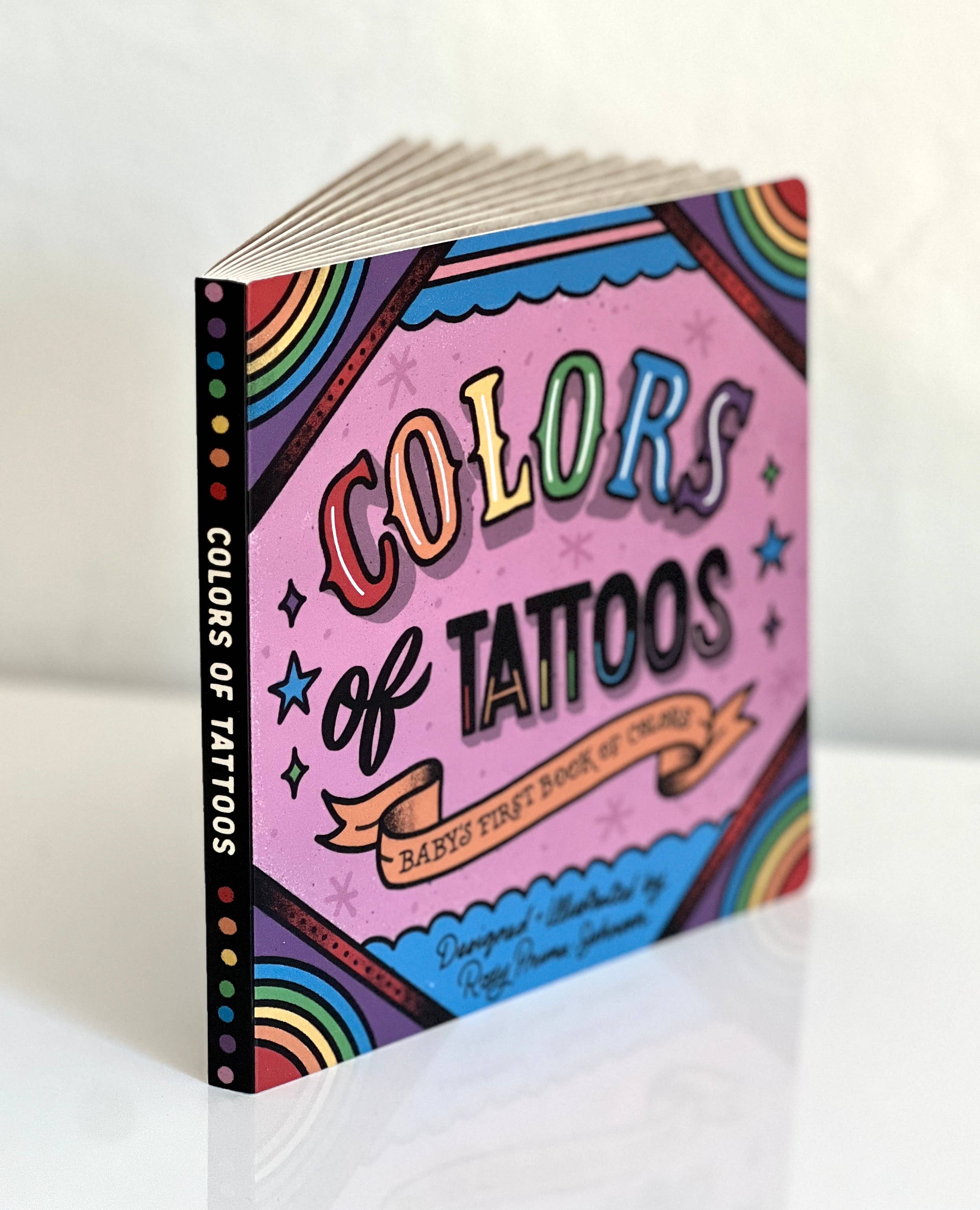 Colors of Tattoos - Kids Cool Board Book of Colors