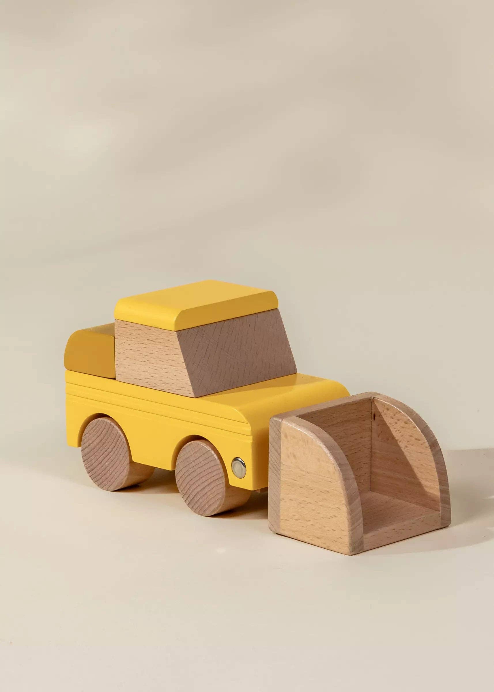 Wooden Construction Vehicle - Bulldozer