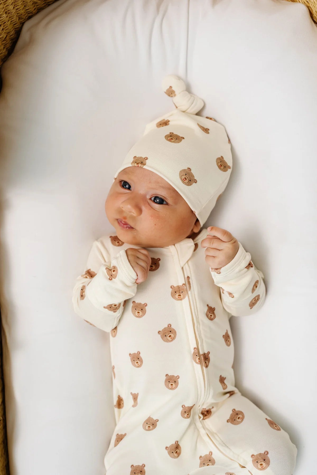 Zipper Footies - Teddy Zipper Footies