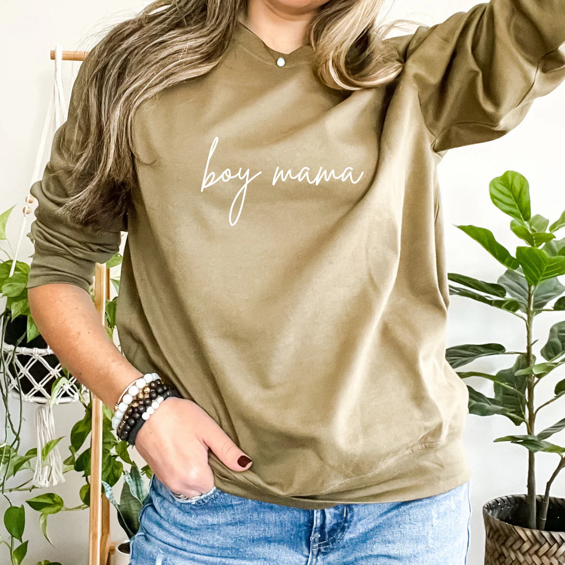 Boy Mama Organic Pullover