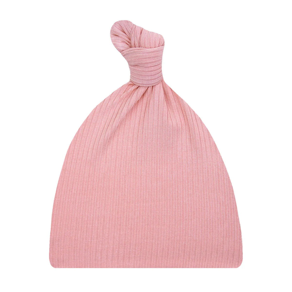 Top Knot Hat- Ribbed