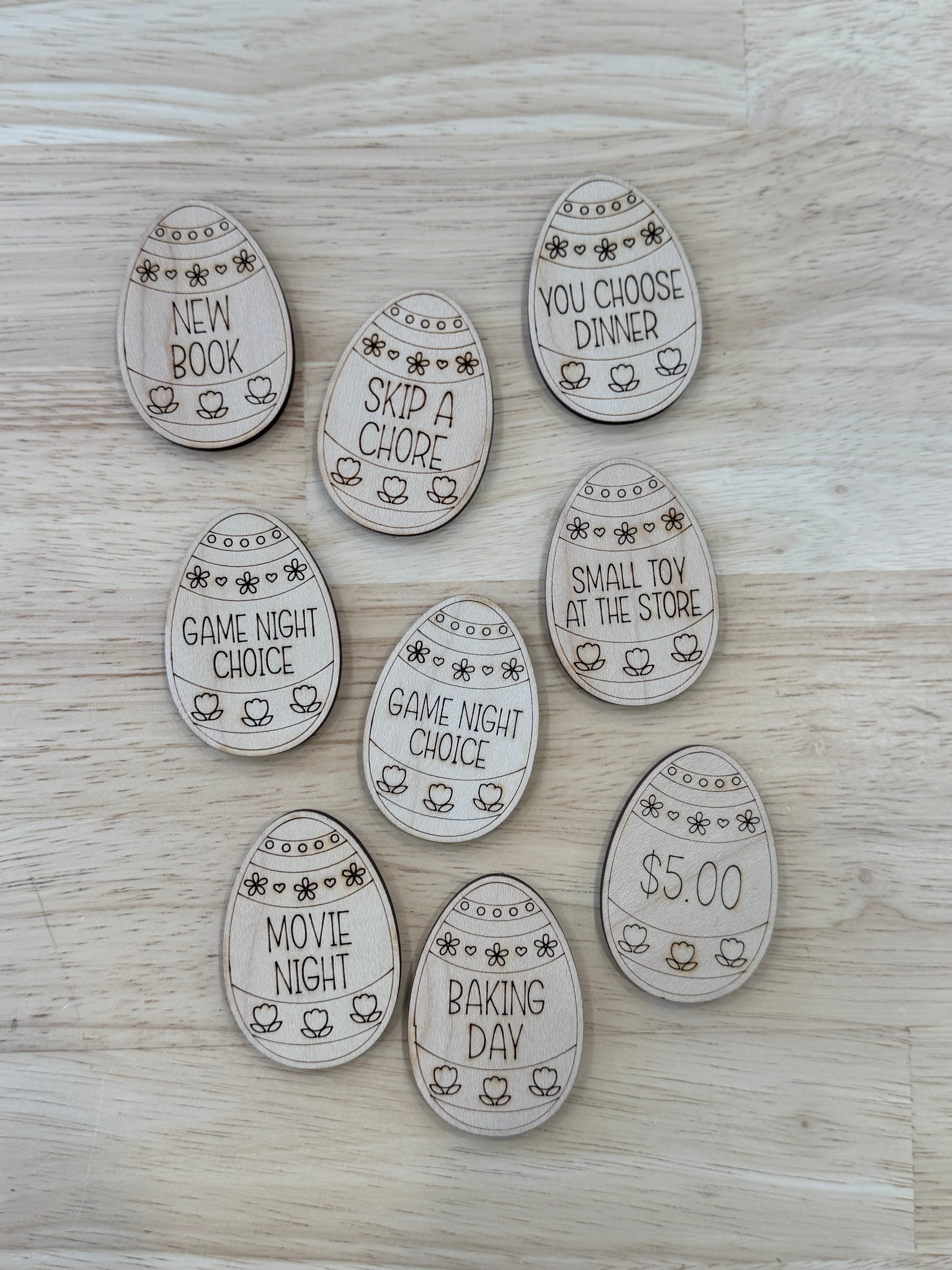 Wooden Easter Egg Filler