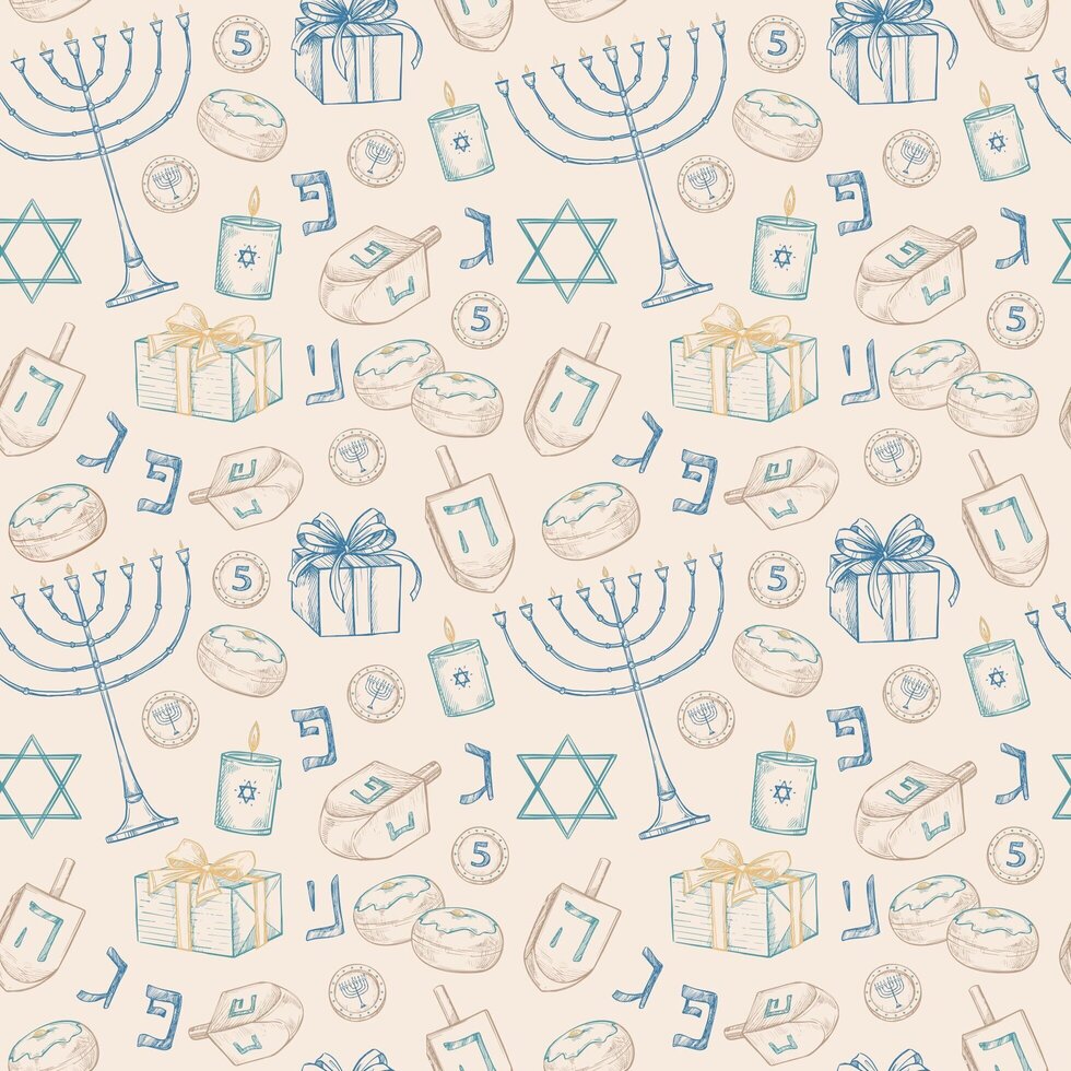 Hanukkah Pajamas Two-Piece