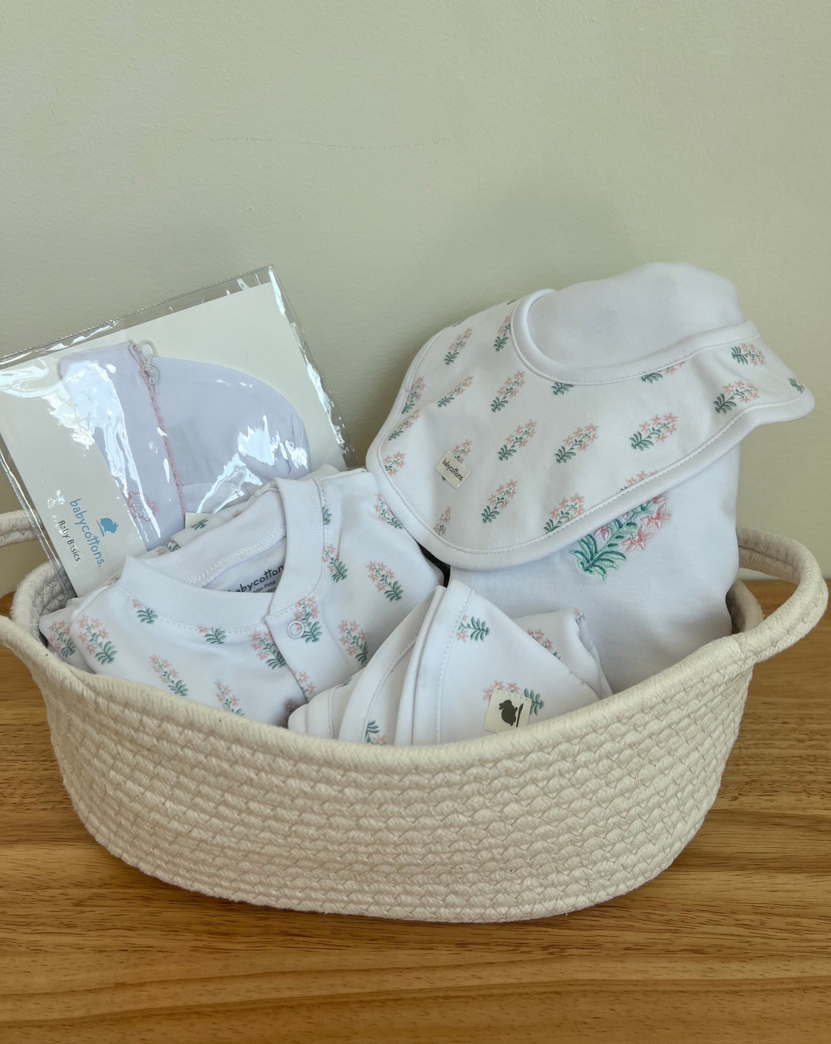 Newborn Girl Gift Basket