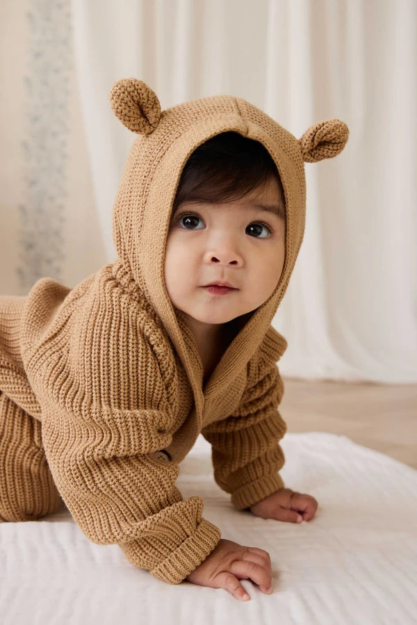 Bear Onepiece - Tawny Brown