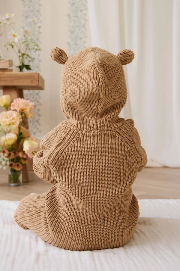 Bear Onepiece - Tawny Brown